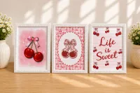 Pink Cherry Deluxe Box Set – With White Frames