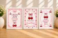 White Cherry Deluxe Box Set โ With White Frames
