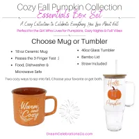 Cozy Fall Pumpkin Essentials Box Set – Image 7