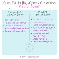 Cozy Fall Buffalo Check Plus Set – Image 2