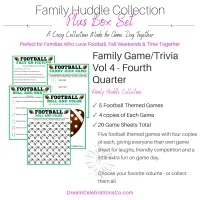 Family Huddle Plus Set – Volume 4 - Fourth Quarter