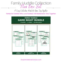 Family Huddle Plus Set – Game Night Bundle - Volumes 1, 3 & 5