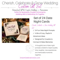 Cherish, Celebrate & Grow Wedding Custom Gift Set – Image 9