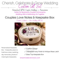 Cherish, Celebrate & Grow Wedding Custom Gift Set – Image 8