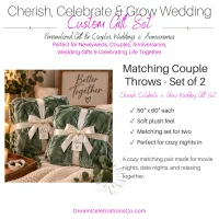 Cherish, Celebrate & Grow Wedding Custom Gift Set – Image 4