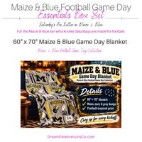 Maize & Blue Football Game Day Set โ Image 5