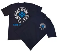 Money Dept Blue Chrome T-Shirt – Image 1
