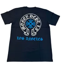 Money Dept Blue Chrome T-Shirt – Image 2