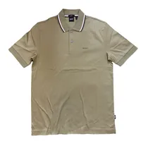 Boss Khaki Polo Shirt – Image 1