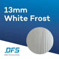 13mm White Frost Reeded Film – Image 1