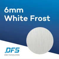 6mm White Frost Reeded Film – Image 1