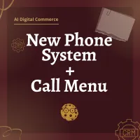 New Phone System + Call Menu – Image 1