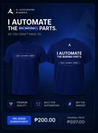 HLA T-Shirt: I Automate The Boring Parts – Image 1