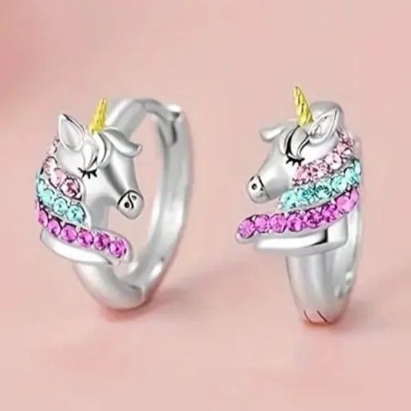 Aretes Amaranto (Argollas Pequeñas) – Image 1