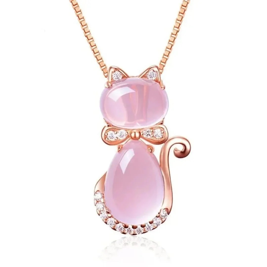 Collar Cat Rose Gold – Dorado