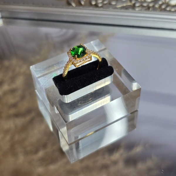 Anillo Plata Italiana 925 Dorada – Image 2