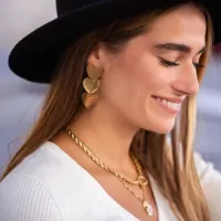  Aretes Cora - mayorista – Image 2
