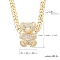 Collar Oso Monaco (9.5mm - 55cm) – Image 1