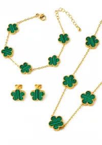 Set Trébol 5 hojas [Roja y Verde] - mayorista – Set Set Trébol 5 hojas verde