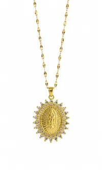  Collar Virgen Radiante - mayorista  – Image 1