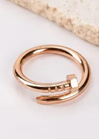  Anillo Clavo Cartier - mayorista – Rosa Gold