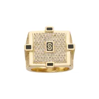 Anillo Mónaco Marco Pavé – Image 1