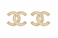 Aretes Chanel Doble C – Image 1