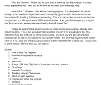 The "You've Never Lifted Weights Before" Program – Image 5