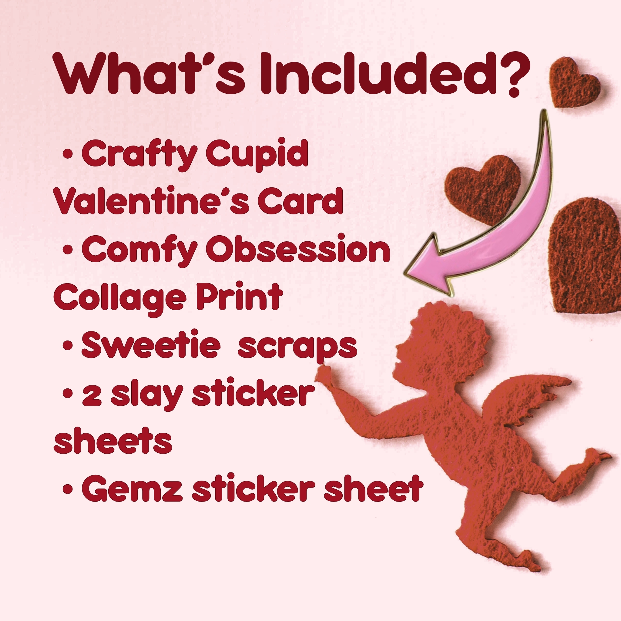 Cupid Is SO Crafty Scrap Pack | Crafting with Cupid Scrap Pack – Image 3