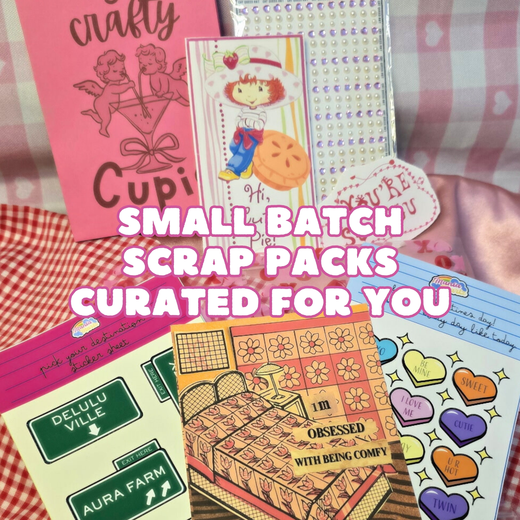 Cupid Is SO Crafty Scrap Pack | Crafting with Cupid Scrap Pack – Image 2