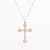 14k Cross Pendant  – Image 1