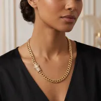 14k Gold Monaco Necklace  – Image 2