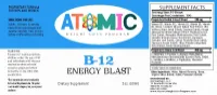 Energy Blast B-12 – Image 4