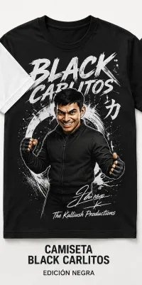 016-6-3B. Signature Series. Black Carlitos. Black. – Image 1