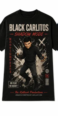 014-4-3B. Shadow Mode. Black Carlitos. Black. – Image 1