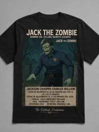 003-6B Jack The Zombie. Biografía 1. Negra. – Image 1