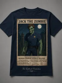 004-7N Jack The Zombie. Biografía 2. Navy. – Image 1