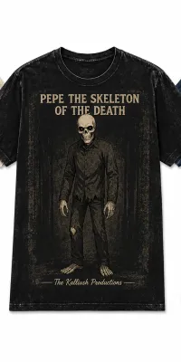 009-4-3B. Pepe Skeletton Coleccion Black Vintage. – Image 1