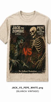007-2-1W. White Vintage. Jack vs Pepe Collection. – Image 1