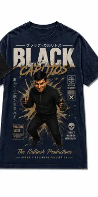 015-5-2N. Shadow Warrior. Black Carlitos. Navy. – Image 1