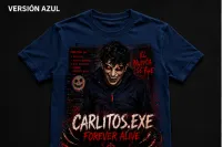 023-3-2N. Carlitos.exe. Forever Alive. Azul Marino. – Image 2
