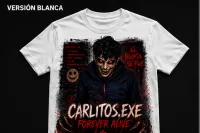 023-3-1W. Carlitos.exe. Forever Alive. White. – Image 3