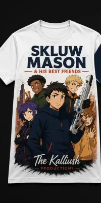 027-4-1W. Sklum Mason. Skluw Mason & his best friends. Blanca. – Image 1