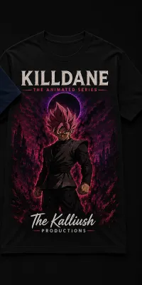 030-1-3B. KILLDANE. The animated series. Black. – Image 1