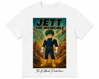 031-1-1W. Jett The Invencible. Personaje. White. – Image 1