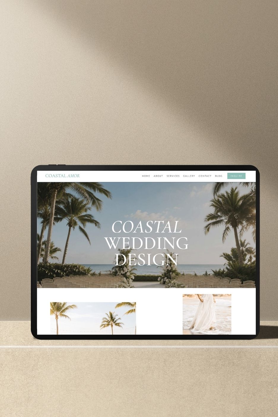 Coastal Amor Showit Website Template – Image 2