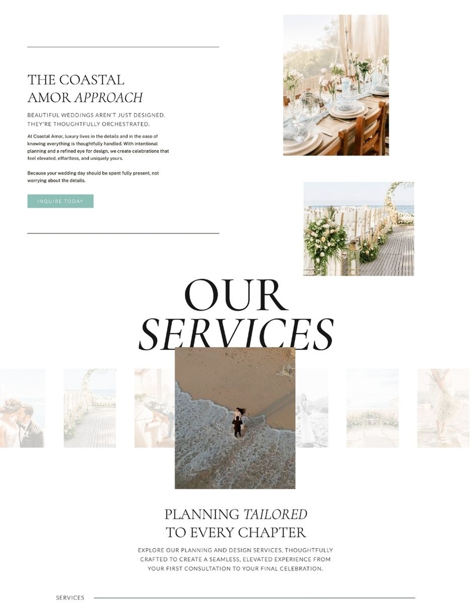 Coastal Amor Showit Website Template – Image 4