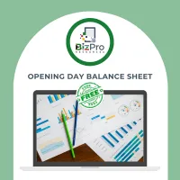 Opening Day Balance Sheet – Image 1