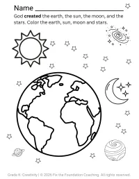 Building Character in Kindergarten: Creativity Lesson – Image 1