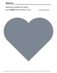 Building Character in Kindergarten: Kindness Lesson – Image 4